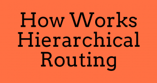 How Works Hierarchical Routing